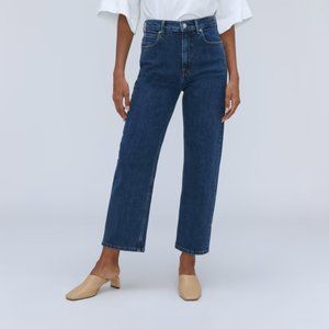 Everlane Way High Jean in Vintage Indigo, Size 31